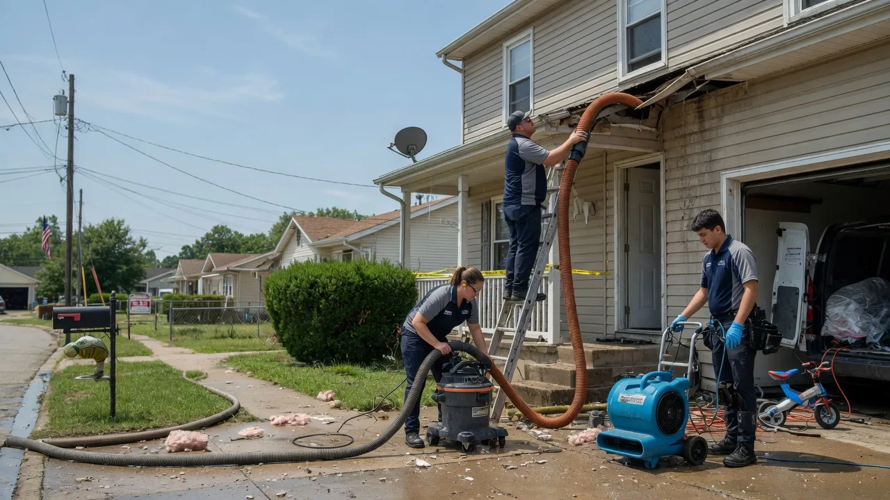 Water Damage Restoration in Fairbanks, IN near me